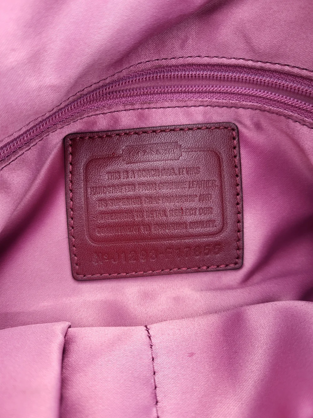 Coach Patent Leather Shoulder Bag in Deep Red - Picture 6 of 13